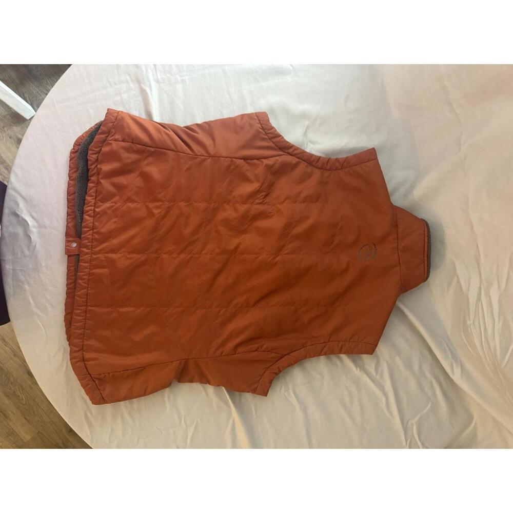 REI Women's Rust Colored Lined Vest Snap Front size Xl - Picture 2 of 5